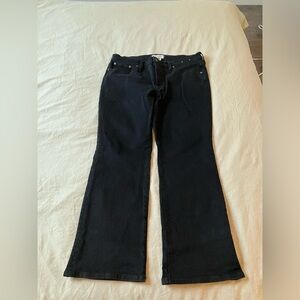 Madewell Kick Out Flare Jeans (mid rise, regular length)